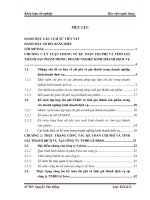Hoàn thiện công tác kế toán chi phí và tính giá thành sản phẩm dịch vụ tổ chức sự kiện tại công ty Lê bros