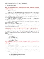 ĐỀ CƯƠNG ÔN TẬP QUẢN TRỊ VĂN PHÒNG