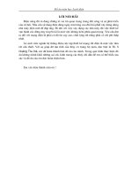 Đồ án môn học lưới điện Thiết kế mạng lưới điện