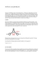 Các vấn đề xoay quanh Tầng ozon