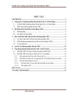 áp dụng các phương pháp tính giá sản phẩm trong kế toán chi phí