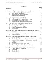 đồ án thiết kế động cơ đốt trong