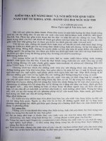 Kiểm tra kỹ năng đọc và nói đối với sinh viên năm thứ tư Khoa Anh  đánh giá hai mẫu bài thi.PDF