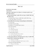 Quản trị bán hàng tại công ty cổ phần Nhân Luật Bắc Miền Trung  thực trạng và giải pháp hoàn thiện