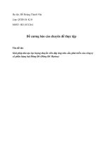 Giải pháp đào tạo lực lượng thuyền viên đáp ứng nhu cầu phát triển của công ty cổ phần hàng hải Đông Đô (Đông Đô Marine)