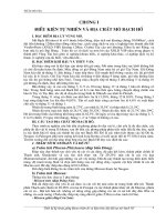 thiết kế kỹ thuật giàn khoan thăm dò và khai tác tại mỏ bạch hổ