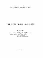 Nghiên cứu chế tạo polime nhôm