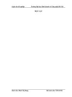 Kế toán tập hợp chi phí sản xuất và tính giá thành sản phẩm tại Công ty Tư vấm  và Xây dựng Hồng Phong