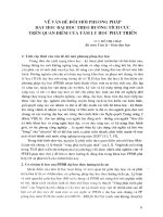 Về vấn đề đổi mới phương pháp dạy học đại học theo hướng tích cực trên quan điểm tâm lý học phát triển