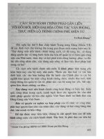 Cải cách hành chính phải gắn liền với đổi mới, hiện đại hóa công tác văn phòng, thực hiện lộ trình chính phủ điện tử