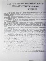 Chuẩn và tình hình tổ chức kiểm tra- đánh giá bộ môn chủ nghĩa xã hội khoa học những năm qua ở trường ĐHSPNN.PDF