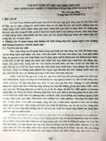 Vài suy nghĩ về việc dạy - học đối với học sinh năng khiếu ở trường PTTH chuyên ngoại ngữ