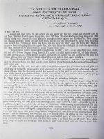 Vài nét về kiểm tra đánh giá môn học thực hành dịch tại Khoa Ngôn ngữ và văn hoá Trung Quốc những năm qua.PDF