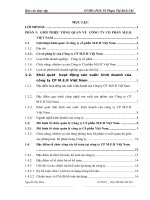 Kế toán chi phí sản xuất và tính giá thành sản phẩm xây lắp tại Công ty cổ phần M.E.R Việt Nam