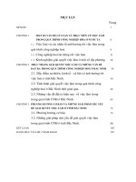 Việc làm trong quá trình công nghiệp hóa ở Bắc Ninh