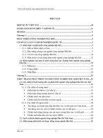 Phát triển ngành công nghiệp dầu khí Việt Nam