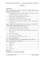 Thực tế tổ chức công tác kế toán tại công ty TNHH thương mại dược phẩm Châu Hoàng