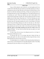 Giải pháp đẩy mạnh các hoạt động marketing trực tuyến cho website xixi.vn của Công ty CP Eway