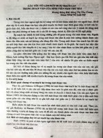 Các yếu tố làm mất đi sự mạch lạc trong đoạn văn của sinh viên năm thứ hai