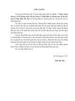 Tăng cường đào tạo và bồi dưỡng nhân viên tại Công ty TNHH Đầu tư Thương mại và Du lịch quốc tế Hòa Bình, Hà Nội