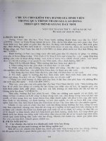 Chuẩn cho kiểm tra đánh giá sinh viên trong quá trình tham gia lao động theo qui trình giảng dạy mới.PDF
