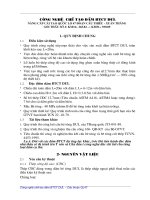 Công nghệ chế tạo dầm Bê tông cốt thép dư ứng lực nâng cấp cải tạo quốc lộ 47 đoạn cầu thiều xuân thắng