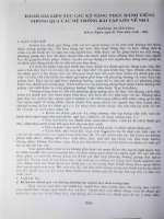 Đánh giá liên tục các kỹ năng thực hành tiếng thông qua các hệ thống bài tập lớn về nhà.PDF