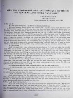 Kiểm tra đánh giá liên tục thông qua hệ thống bài tập về nhà đối với kỹ năng nghe.PDF