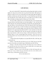 KIỂM TOÁN BÁO CÁO TÀI CHÍNH KHOẢN MỤC TÀI SẢN CỐ ĐỊNH DO CÔNG TY TNHH KIỂM TOÁN VIỆT ANH THỰC HIỆN