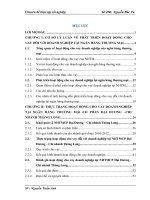 Phát triển hoạt động cho vay doanh nghiệp tại Ngân hàng thương mại cổ phần Đại Dương – Chi nhánh Thăng Long