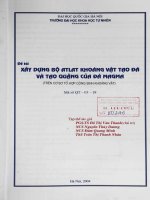 Xây dựng bộ Atlat khoáng vật tạo đá và tạo quặng của đá Magma (trên cơ sở tổ hợp cộng sinh khoáng vật