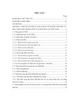 Thu hút và sử dụng nguồn vốn ODA Nhật Bản trong lĩnh vực giáo dục ở Việt Nam từ năm 1993 đến năm 2010