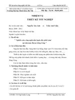 Nghiên cứu công nghệ nấu luyện đúc phôi sơmi tại nhà máy Diezen Sông Công