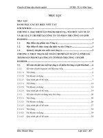 Hạch toán chi phí xây lắp và tính giá thành sản phẩm xây lắp tại Công ty cổ phần thi công cơ giới