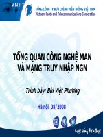 TỔNG QUAN CÔNG NGHỆ MAN VÀ MẠNG TRUY NHẬP NGN