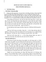 ĐÁNH GIÁ CHẤT LƯỢNG DỊCH VỤ THEO MÔ HÌNH SERVQUAL