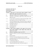 Thực trạng và giải pháp tăng cường hoạt động huy động vốn tại NHNo & PTNT chi nhánh Văn Giang