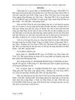 báo cáo tổng hợp tài liệu và tính lại trữ lượng than mỏ kha chàm cẩm phả quảng ninh