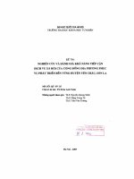 Nghiên cứu và đánh giá khả năng tiếp cận dịch vụ xã hội của cộng đồng địa phương phục vụ phát triển bền vững huyện Yên Châu, Sơn La