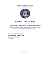 HOÀN THIỆN DỊCH VỤ HỖ TRỢ KHÁCH HÀNG QUA WEBSITE  www.HANHTRINH-PHUONGDONG.COM CỦA CÔNG TY TNHH DU LỊCH HÀNH TRÌNH PHƯƠNG ĐÔNG