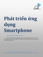 Phát triển ứng dụng Smartphone