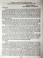 Nghiên cứu một số đặc điểm giao tiếp trong các hoạt động dạy học ngoại ngữ trên lớp