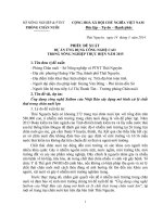 Đề xuất dự án xử lý môi trường chăn nuôi 2014