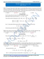 36 Bài tập  Lý 12 hay và khó