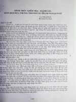 Hình thức kiểm tra- đánh giá môn hội hoạ trong trường sư phạm ngoại ngữ.PDF