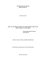 Đầu tư xây dựng cơ bản của nhà nước ở Việt Nam, thực trạng và giải pháp.PDF