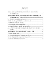 Báo cáo thực tập tại Công ty cổ phần in Công đoàn Việt Nam