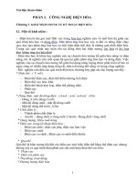 khái niệm chung về kỹ thuật điện hóa