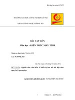 Nghiên cứu tìm hiểu về thiết bị lưu trữ dữ liệu theo nguyên lý quang học