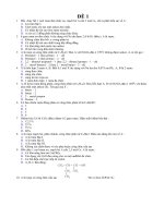 14 đề trắc nghiệm hóa học kèm đáp án